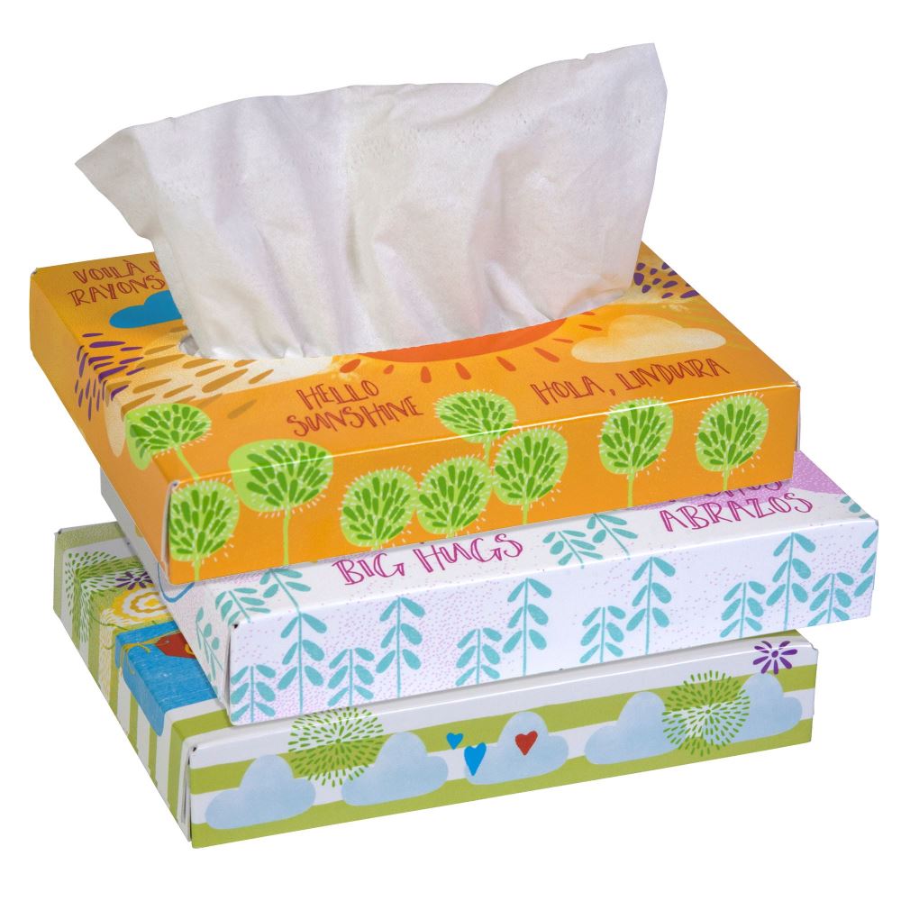 KLEENEX FACIAL TISSUE JR WH 48/65/CS